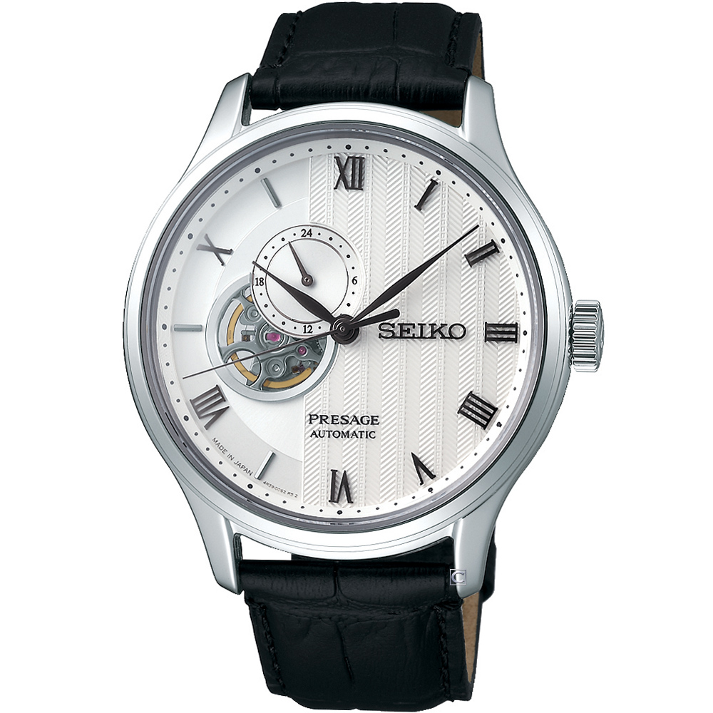 SEIKO精工Presage羅馬開芯機械腕錶(4R39-00W0P SSA379J1) | Presage | Yahoo奇摩購物中心