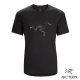 Arcteryx 始祖鳥 24系列 男 有機棉 短袖T恤 黑/黑 product thumbnail 1