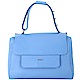 FURLA Capriccio M 荔紋皮革手提包(蔚藍色) product thumbnail 1