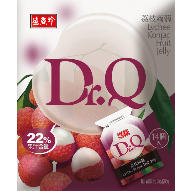 (活動)盛香珍 Dr. Q荔枝蒟蒻(265g)