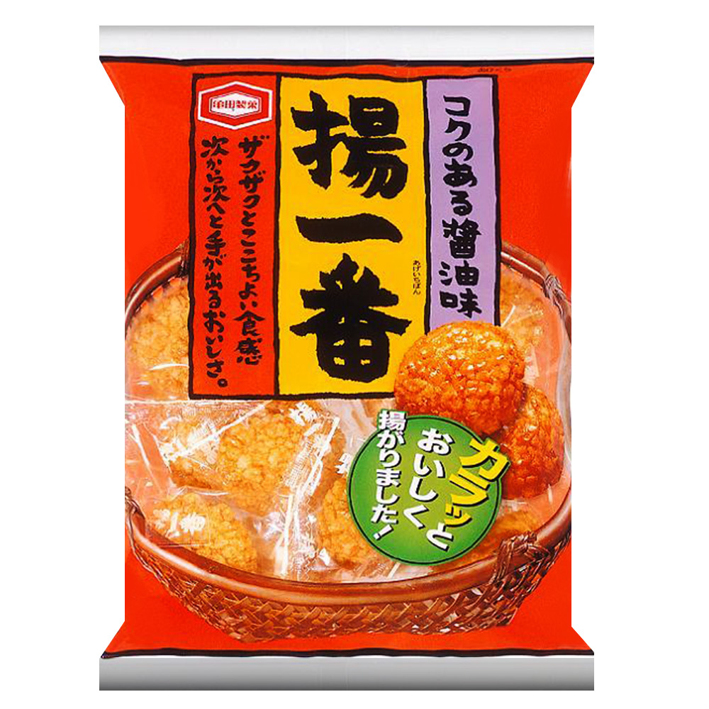 Kameda龜田 揚一番醬油味米果(155g)