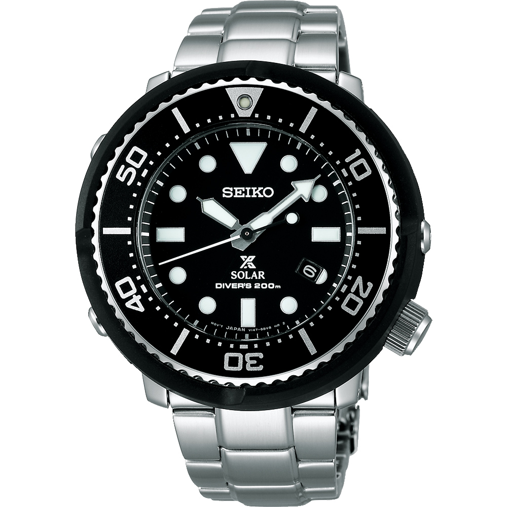 SEIKO 精工 Prospex SCUBA 鮪魚罐頭太陽能限量腕錶(SBDN021J)