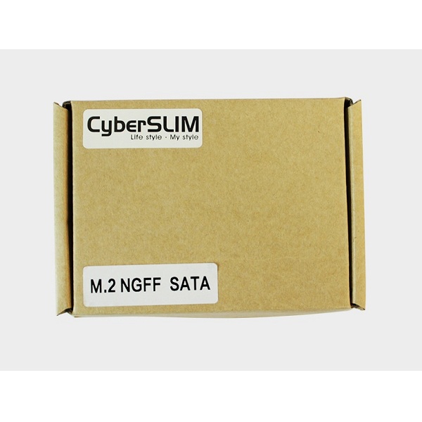 CyberSLIM M.2 NGFF 轉 SATA 固態硬碟轉接盒