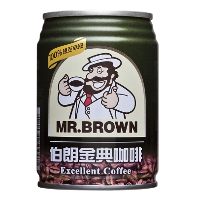 金車 伯朗金典咖啡(240mlx24罐)