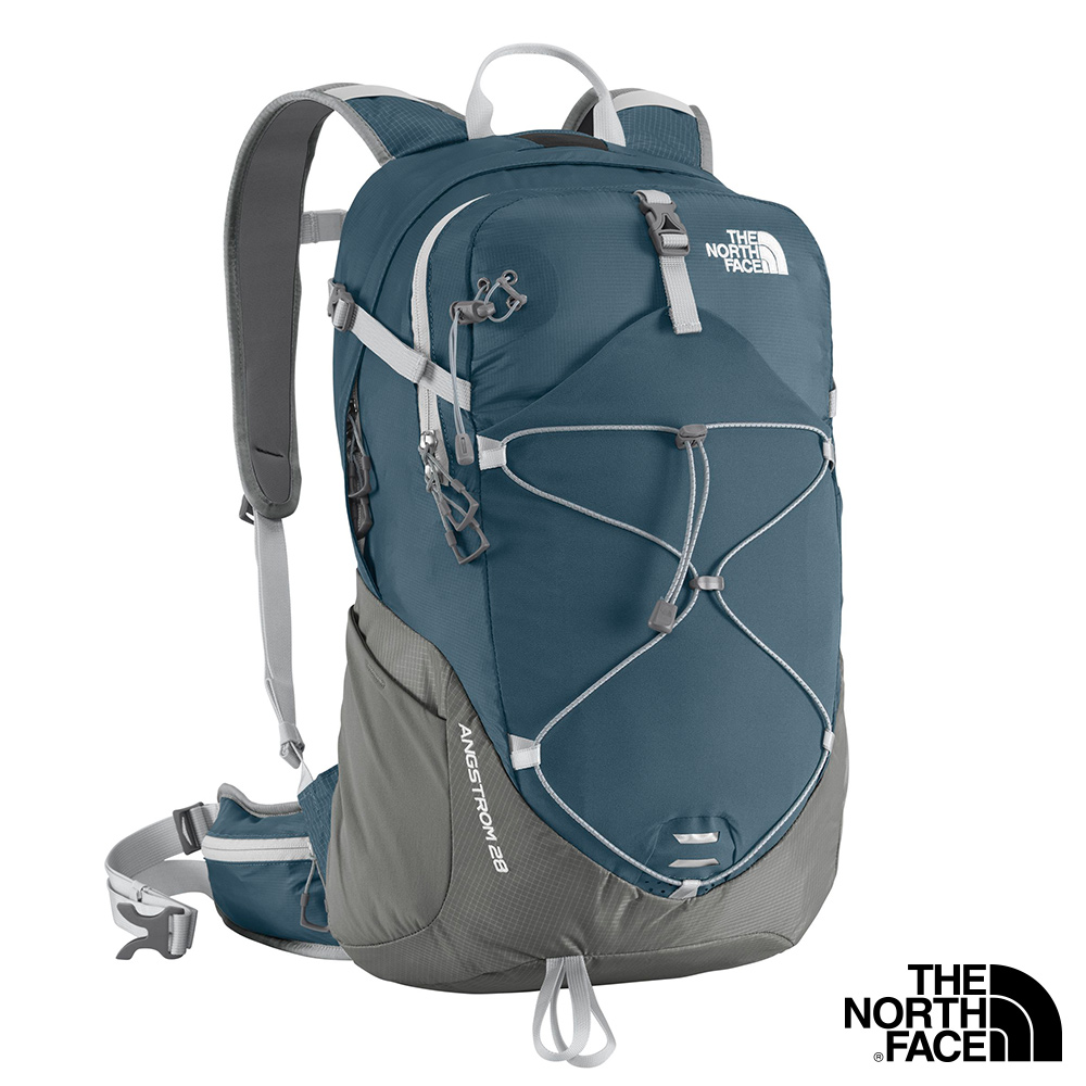 The North Face 28升 ANGSTROM 輕量專業登山背包 柴油藍/銀灰