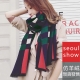 Seoul Show 愛丁堡撞色格紋仿羊絨圍巾 紅色 product thumbnail 2