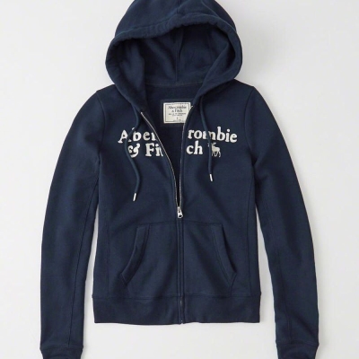 AF a&f Abercrombie & Fitch 外套 藍色 0339