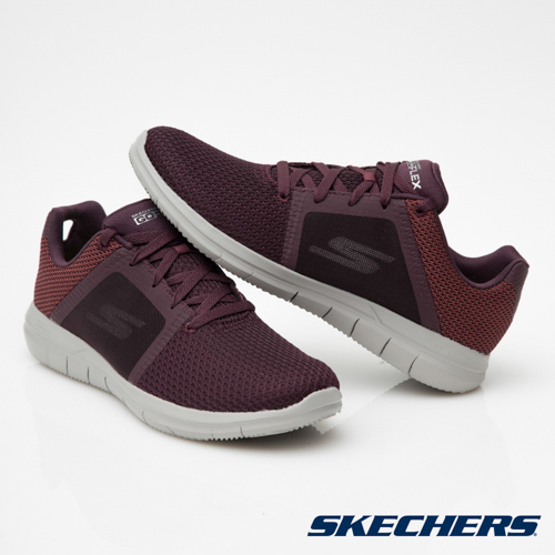 SKECHERS (男) 健走系列 GO FLEX 2 - 54014BURG