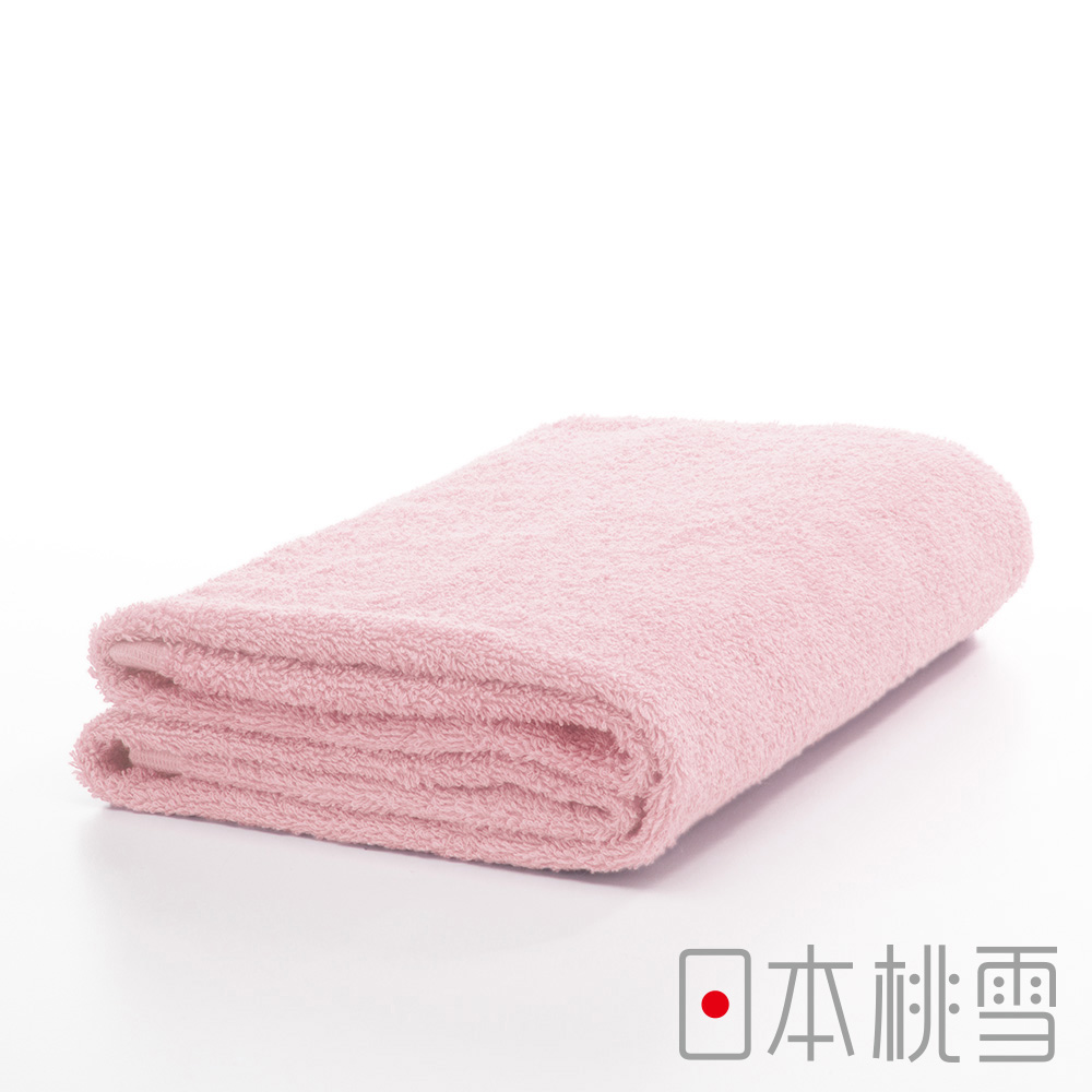 日本桃雪精梳棉飯店浴巾(淺粉)