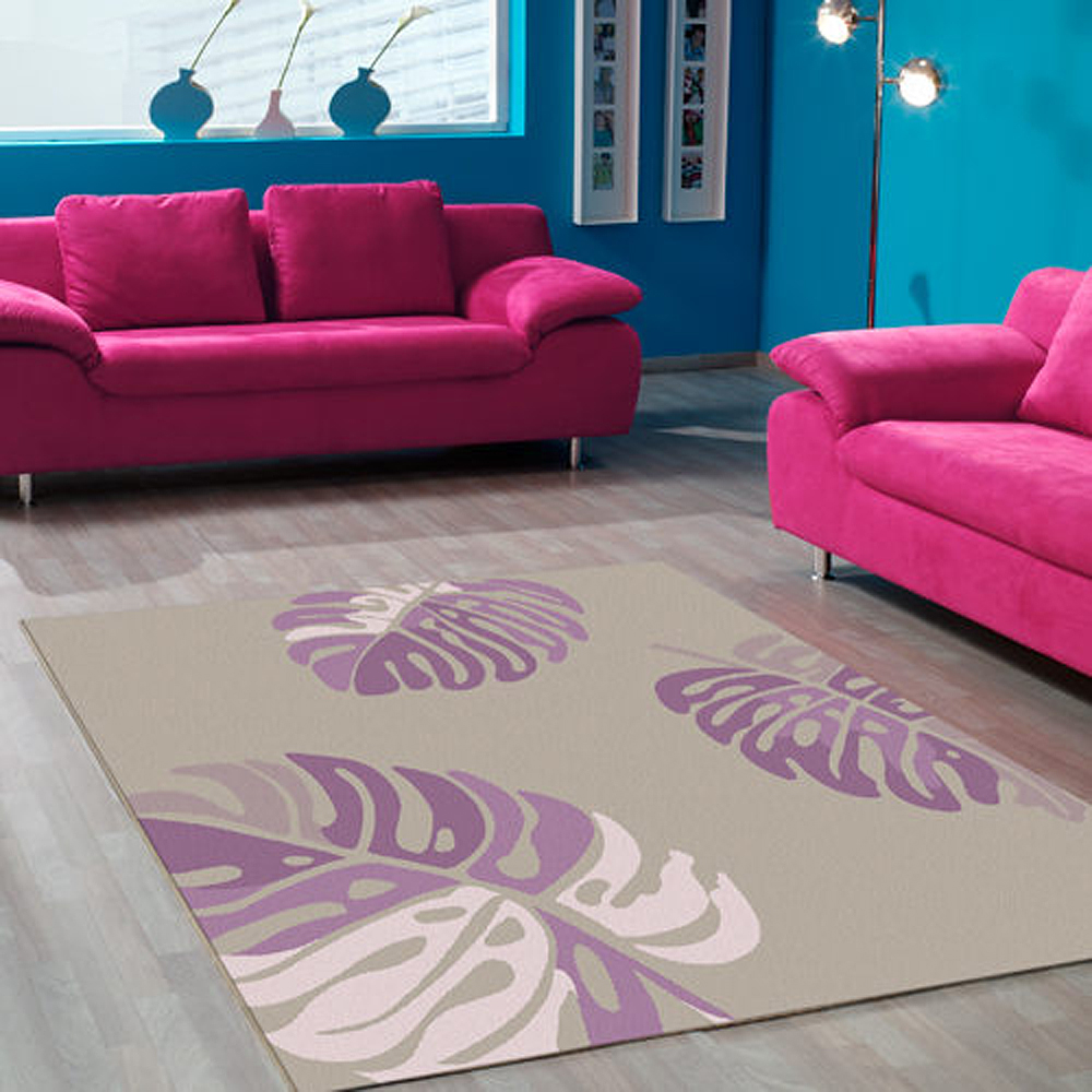 范登伯格 - 情語 典藏絲質地毯-紫棠 (中款-140x200cm)