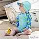 澳洲 RASHOODZ 兒童抗UV防曬連身泳衣附遮陽帽 (鳳梨派對) product thumbnail 1
