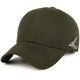 AnnaSofia 三角錐橢標 棉質棒球帽老帽(綠系) product thumbnail 1
