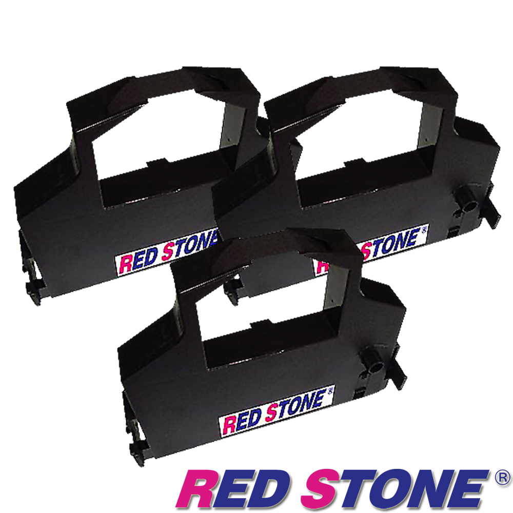 RED STONE for PRINTEC PR836S黑色色帶組(1組3入)