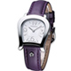 AIGNER 愛格納優雅時尚腕錶-銀白x紫/30x35mm product thumbnail 1