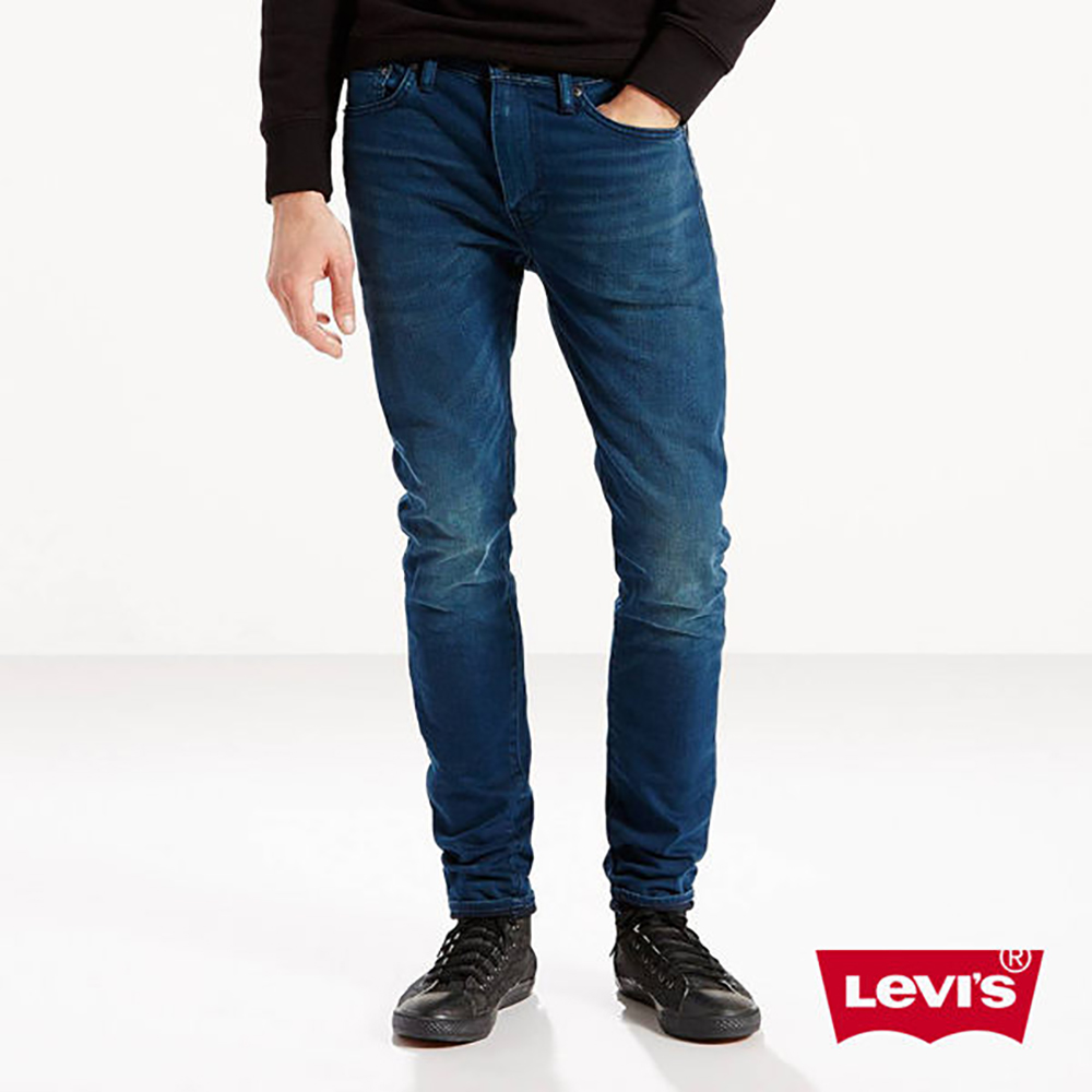 Levis 男款 510 緊身窄管牛仔長褲 輕磅丹寧 彈性布料