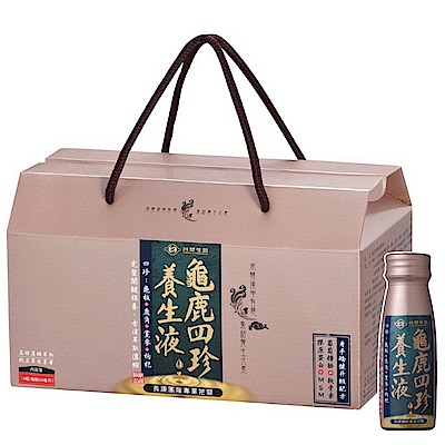 台塑生醫-龜鹿四珍養生液(50ml*14瓶/盒)