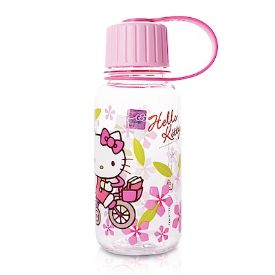 HELLO KITTY樂活優質水壺260ML-幸福郊遊