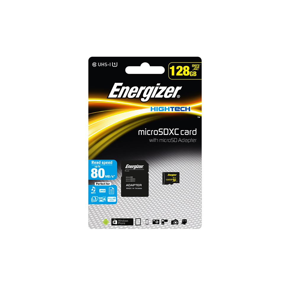 Microsdxc class 10. Карта памяти Energizer MICROSDHC class 10 20mb/s 16gb + SD Adapter. Флешка Energizer High Tech Metal 32gb. Карта памяти Energizer MICROSDXC class 10 UHS-I u3 95mb/s 64gb + SD Adapter. Карта памяти Energizer MICROSDXC class 10 UHS-I u1 80mb/s 128gb + SD Adapter.