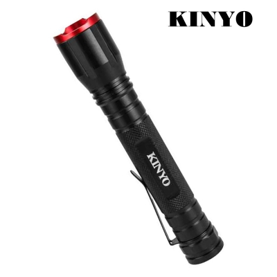 KINYO 電池式LED伸縮變焦手電筒(LED-502)