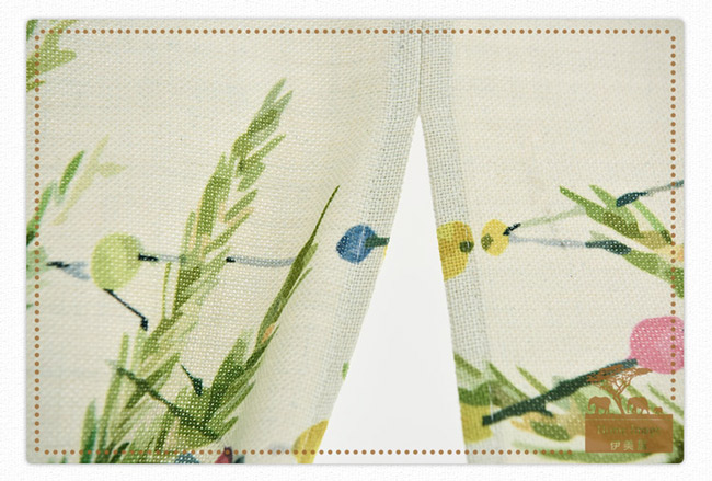 伊美居 彩燈鹿門簾 85x90cm (1件)