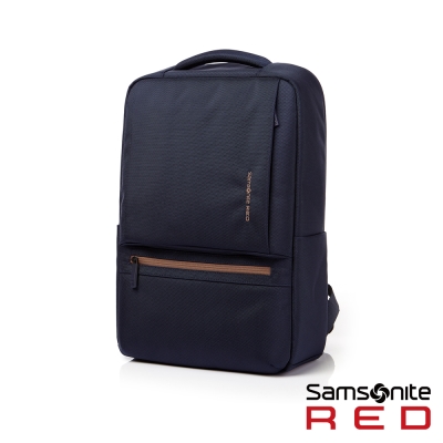 Samsonite RED  BOCKIEE  極簡中性筆電後背包14吋(海軍藍)