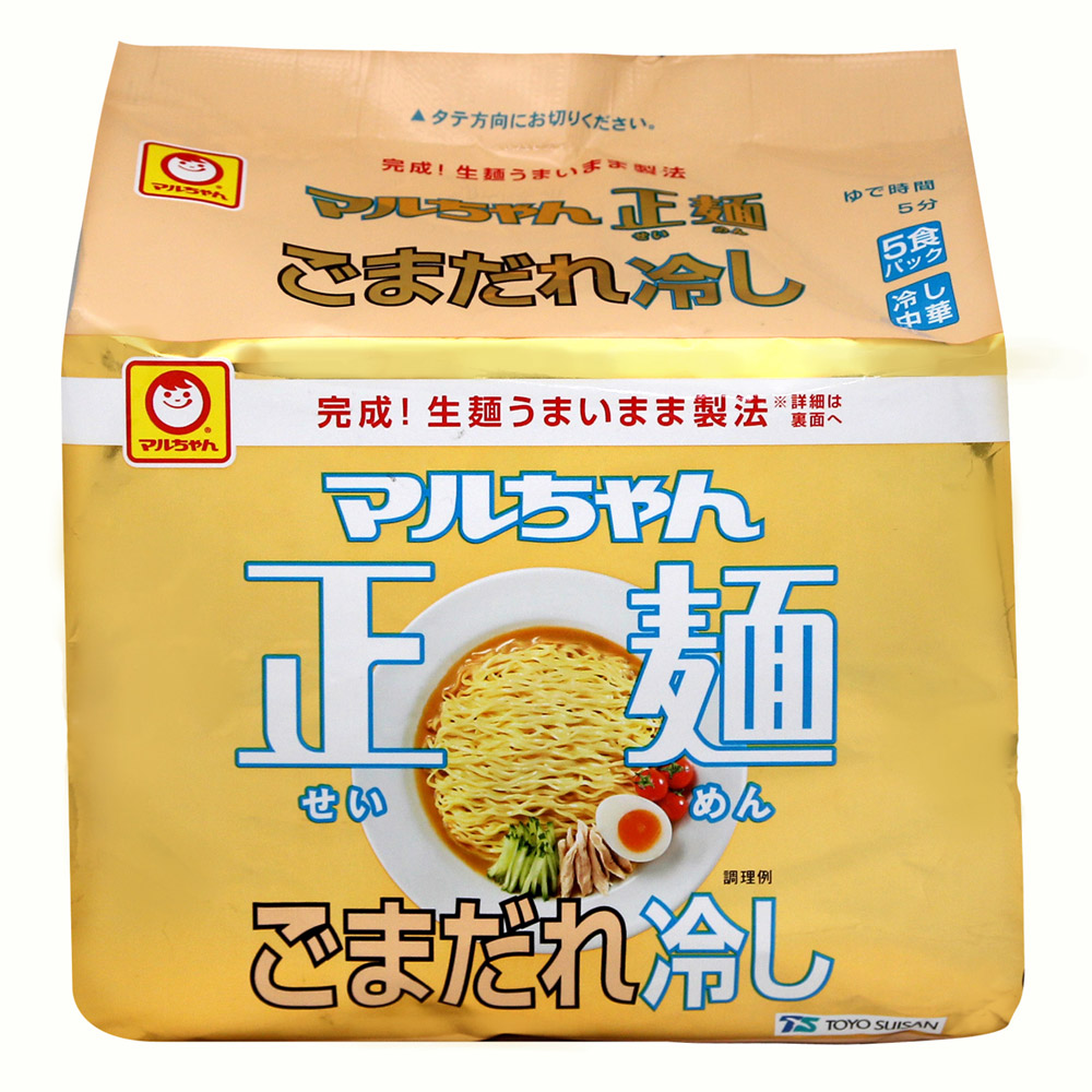 東洋水產 丸正5入包麵-芝麻風味冷麵(600g)