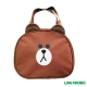 【LINE FRIENDS】造型便當袋(咖_熊大) product thumbnail 1