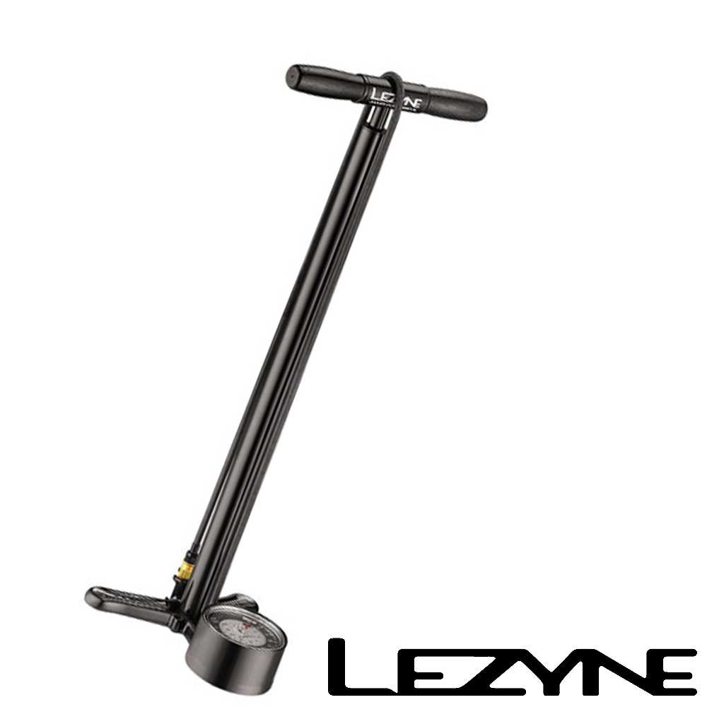 LEZYNE ALLOY FLOOR DRIVE鋁合金直立式打氣筒(黑)