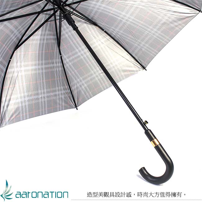 aaronation - 雙八骨三人雨傘 - 五色可選 R5-F125001