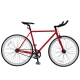 BIKEONE V2_EVO Fixed Gear單速車 英式時尚不敗經典款-紅色系 product thumbnail 1