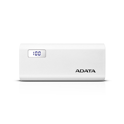 ADATA 威剛 P12500D 行動電源 12500mAh 白色(額定容量7600mAh)