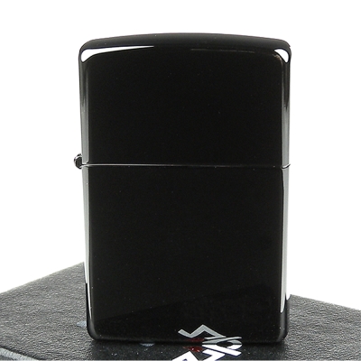 【ZIPPO】美系~Ebony-防刮塗料烏黑鏡面打火機