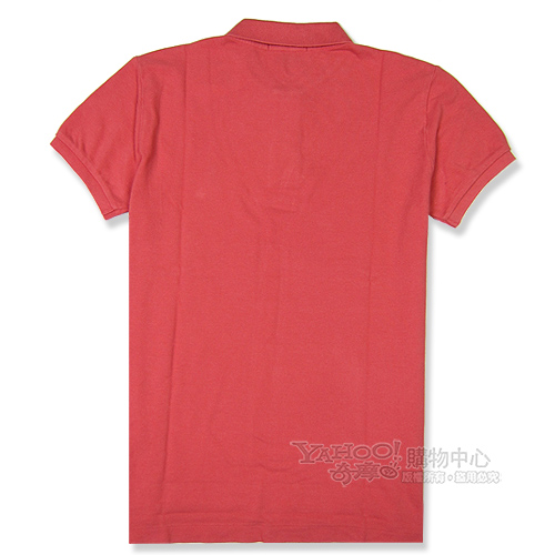 Ralph Lauren 經典LOGO 寬版POLO女衫(珊瑚紅)