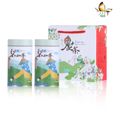 蝶米家 梨山高冷茶禮盒(150g/罐，2罐)