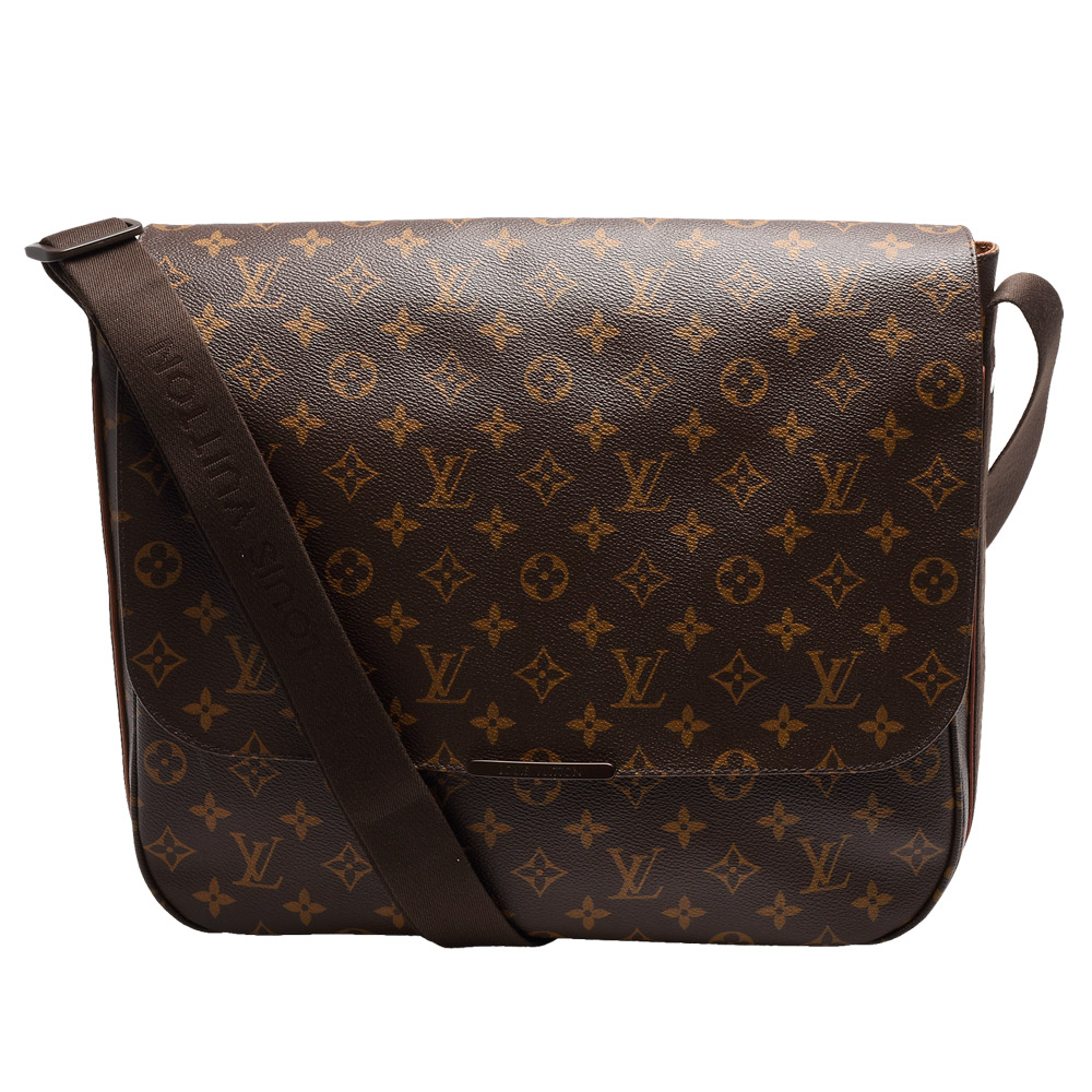 LV M97039  Monogram帆布DISTRICT GM翻蓋磁釦斜/肩背信差包(大