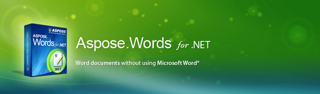 Aspose Words for .NET (程式開發) (下載版)