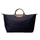 LONGCHAMP 摺疊超大型旅行包/購物袋(深紫) product thumbnail 1