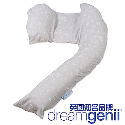 英國 Dreamgenii 多功能孕婦枕 (灰色蒲公英)