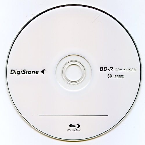 DigiStone 國際版 A+ 藍光 6XBD-R 25GB 桶裝 (100片)