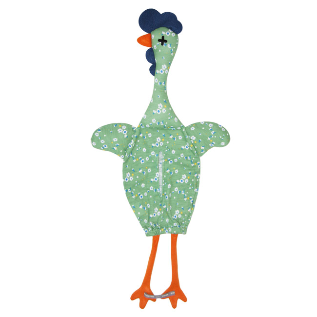 Yvonne Collection公雞收納袋-綠