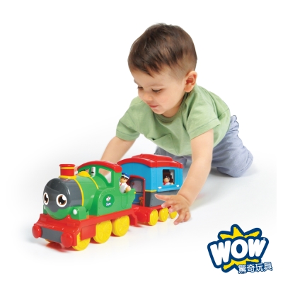 英國 WOW Toys 驚奇玩具 蒸汽火車 山姆