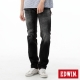 EDWIN AB褲 麂皮拉鍊牛仔褲-男-灰色 product thumbnail 1