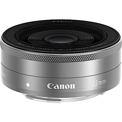 Canon EF-M 22mm F2.0 STM 定焦鏡(平行輸入)-銀色