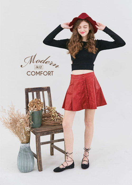 iki2氣質優雅 簡約平底綁帶鞋-黑