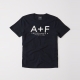 af a&f Abercrombie & Fitch 短袖 T恤 藍色 299 product thumbnail 1