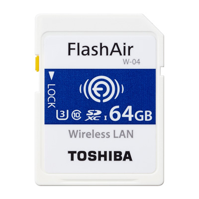 TOSHIBA FlashAir IV R90MB UHS-I U3 64G SD無線卡