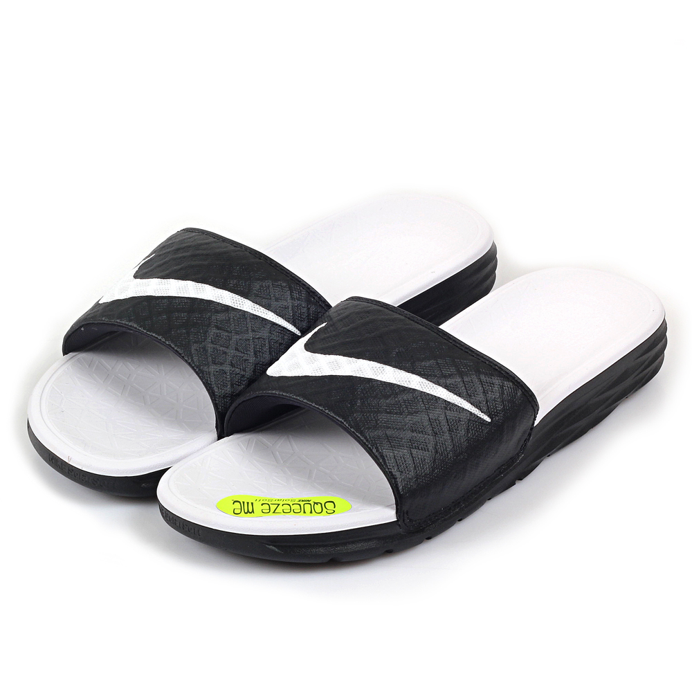 (男)NIKE BENASSI SOLARSOFT 拖鞋 705475-010