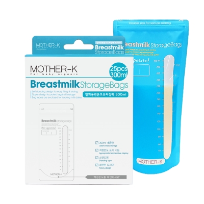 韓國MOTHERK溫感母乳抗菌袋300ml(25入)