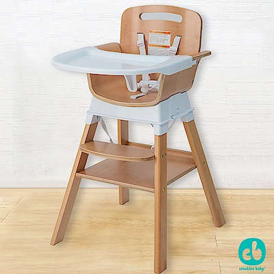 Creative Baby 四合一複合式寶寶成長型大餐椅/四色任選