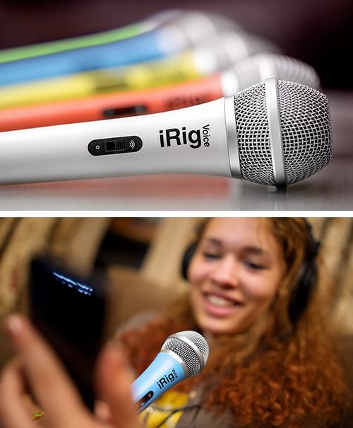 IK Multimedia iRig Voice Pink 行動裝置麥克風 繽紛粉